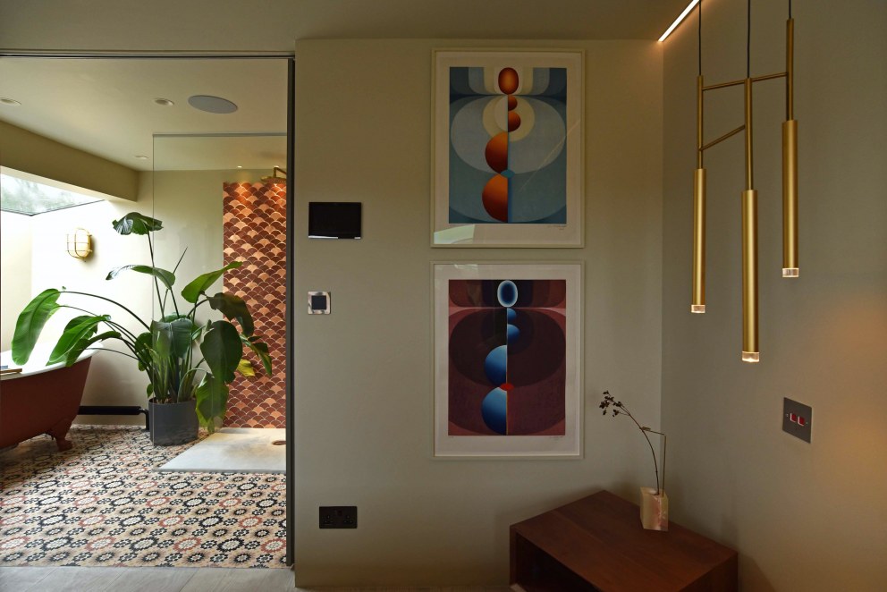 The Artist's Residence | Exotic Shower Room | Interior Designers